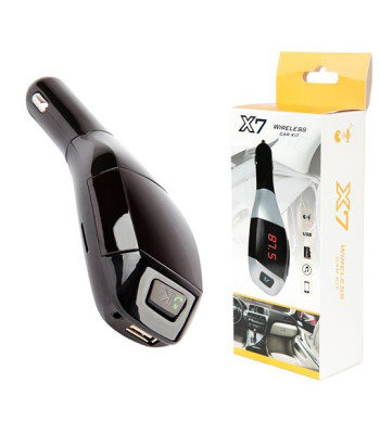 Automobiļa FM modulator X7 ar Bluetooth