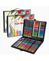 Zīmēšanas un mākslas komplekts ar 168 gabalu koferi