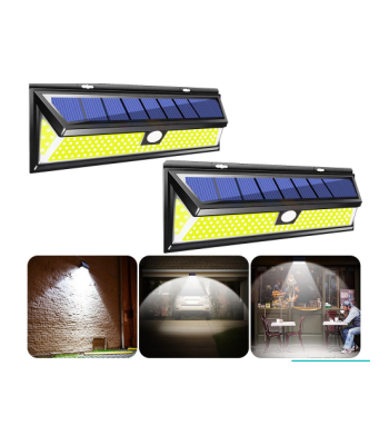 Plata LED COB saules enerģijas lampa ar kustības sensoru PR-552