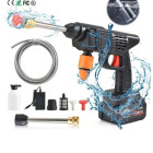 Bezvadu augstspiediena mazgātājs - tīrīšanas iekārta, 48V, FORCE TOOLS RK-4205