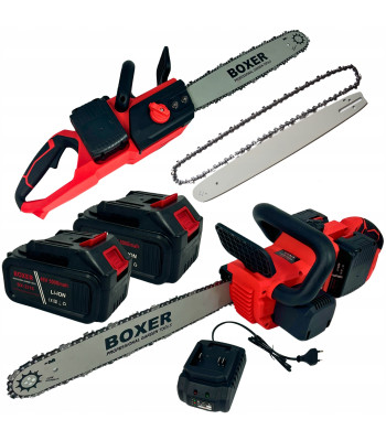 Akumulatoru ķēdes zāģis ar 16'' (40cm) sliedi, 48V BOXER BX-3316