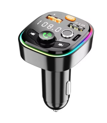 FM modulators automašīnai ar diviem USB savienojumiem, 12-24V Q6
