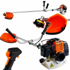 Benzīna trimmeris – krūmgriezis 4,1 kW BOXER BX-120