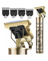 Uzlādējams friziera griešanas mašīna - RETRO ar piederumiem, VINTAGE T9