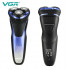 VGR V-306 uzlādējamā bārdas skuveklis ar viedo LED ekrānu