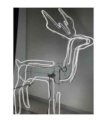 LED 3D kustīgais neona briedis L - 9m