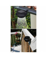 LED piekarināma lampa ar uzlādējamu saules bateriju
