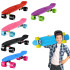 Mazā skrituļdēlis Penny Board ar LED gaismas riteņiem