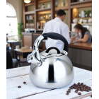 nerūsējošā tērauda tējkanna ar svilpi 3 l zilner zl-5733