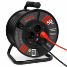 Kabeļa pagarinātājs ar spoli, 50 m, 3Gx2.5 mm², 2925 W, BOXER BX-854