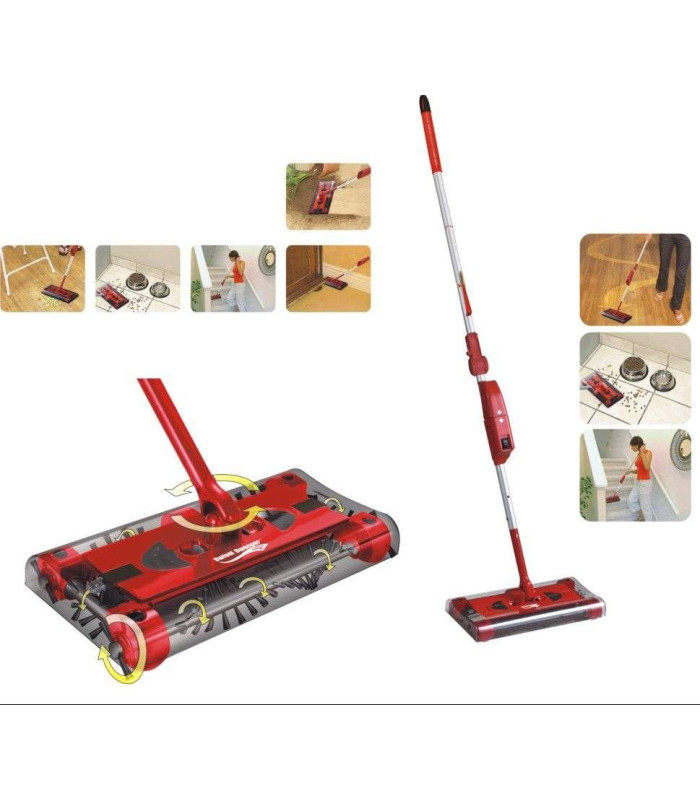 Slotas-putekļu sūcējs (uzlādējams) SWIVEL SWEEPER
