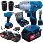 Bezvadu trieciena uzgriežņu atslēga 100V FORCE TOOLS RK-4058