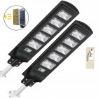 LED ielu apgaismojums 800W ar saules paneli un vadības pulti DK7062