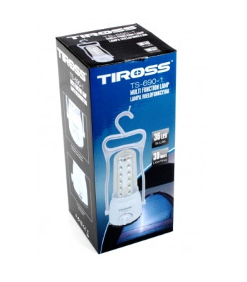 Uzlādes prožektors - lukturis - tūrisma lampa Tiross 690-1