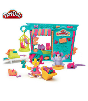 Play-Doh pilsētas dzīvnieku veikals b3418