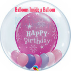 Dzimšanas dienas baloni Balons balonā