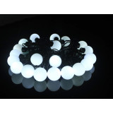 LED Lampiņu Virtene - Lieli Bumbulīši 5cm