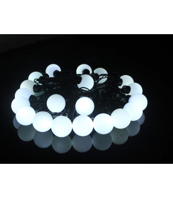 LED Lampiņu Virtene - Lieli Bumbulīši 5cm