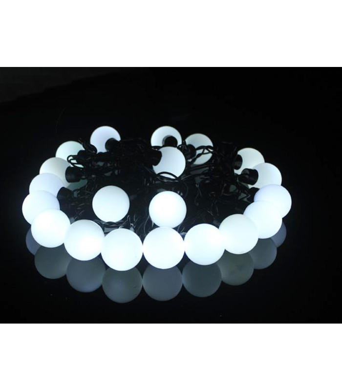LED Lampiņu Virtene - Lieli Bumbulīši 5cm