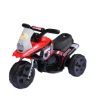Elektriskais sarkanais trīsriteņu motocikls RACING (WDHV318)