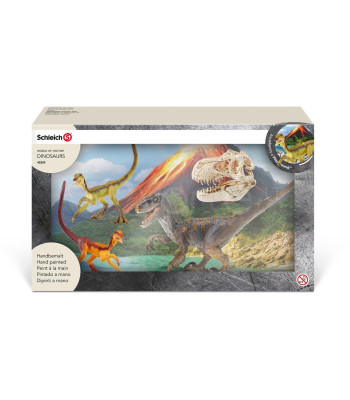 Figūriņas dinozauri medībās Schleich