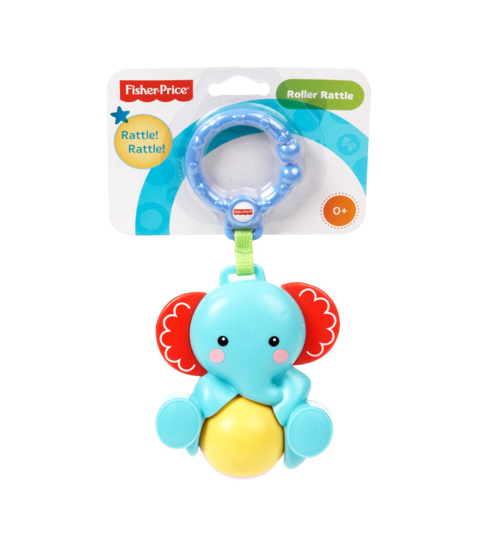 Fisher Price mazuļa grabulis 'Zilonis' 0+mēn