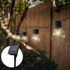 LED āra virtene ar saules bateriju, 5m