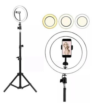 LED riņķa grims - fotografēšanas lampa