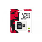 Atmiņas karte Kingston micro SD 16GB Class 10 U1
