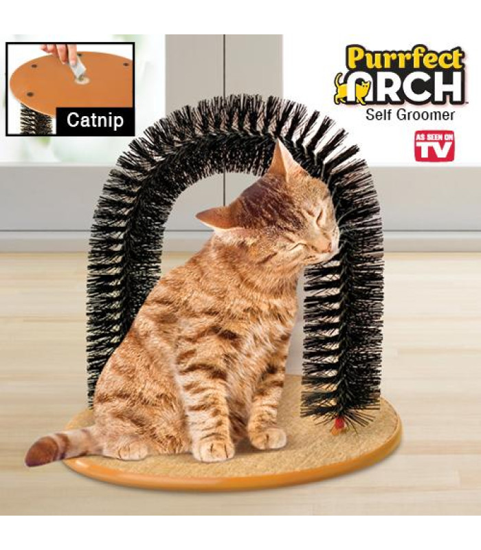 Kaķu masētājs un spalvu savācējs Purfect Arch