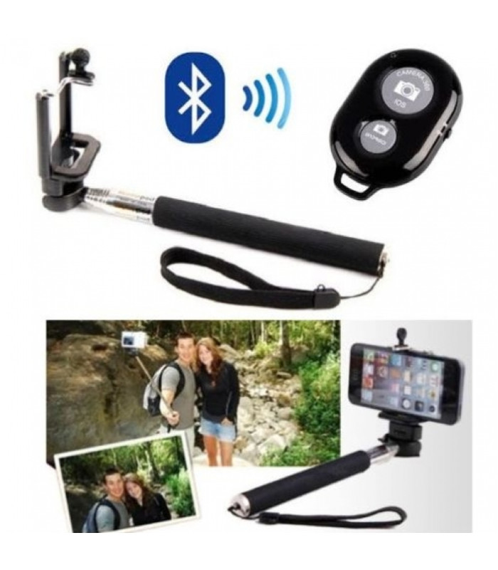 Teleskopiska pašbilžu nūja ar Bluetooth