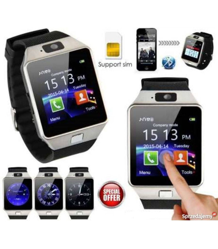 Išmanusis laikrodis su SIM kortele ir Bluetooth
