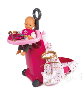 Leļļu kopšanas koferis Smoby Baby Nurse 3in1 220316