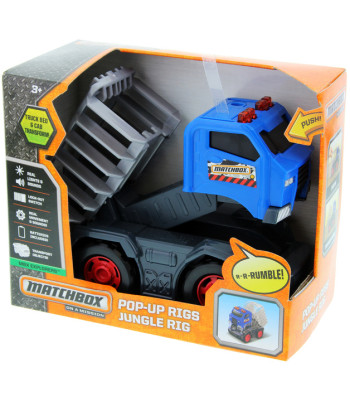 Matchbox kravas automašīna ar paceļamo platformu