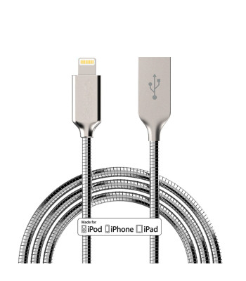 Ātrs uzlādes USB 2.0 kabelis 1m, Lightning savienotājs | iPhone