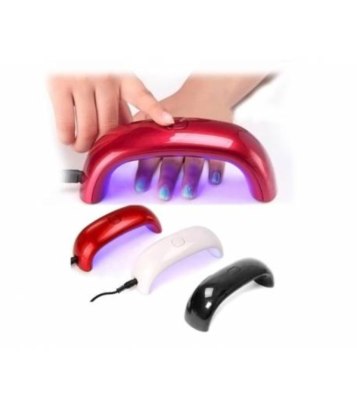 9W LED Mini UV Nagų Lempa