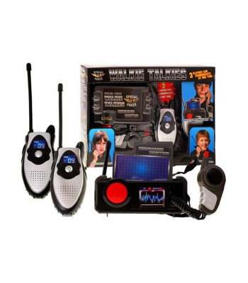 Radio stacija ar diviem Walkie Talkies