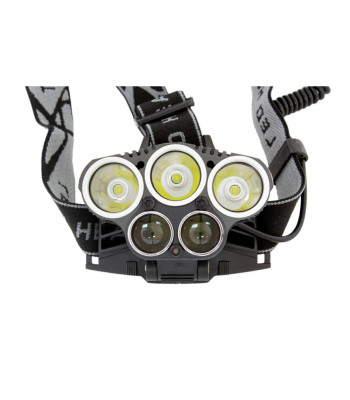 Lukturis ar CREE LED XM-L T6 X5 LED