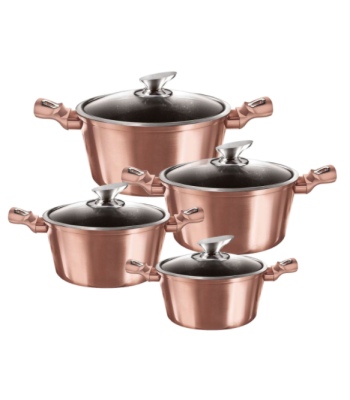 8 daļas granīta podu komplekts ZILNER ROSE GOLD ZL-8552