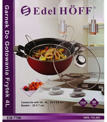 EDEL HOFF EH-7708, 4l katls ar grozu cepšanai