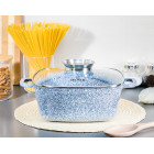 ZILNER ZL-7062 Keramikas-Marmora Katls ar Stikla Vāku 4.4L