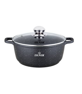 ZILNER ZL-7007 keramikas marmora katls ar vāku 6.8L