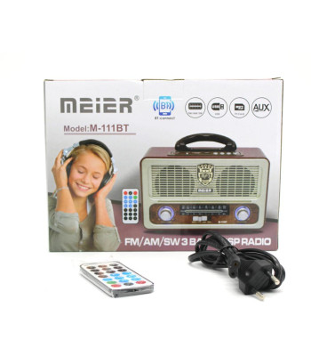 Retro radio Meier M-111BT