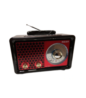 Pārnēsājamais retro radio atskaņotājs ar Mp3 Meier M-150U