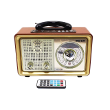 Retro radio ar tālvadības pulti Meier M-110BT