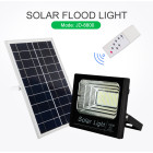 MEGA LED 100w ar saules enerģiju uzlādējams āra apgaismojums, vadāms ar tālvadības pulti JD-8800
