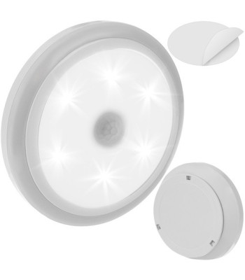 LED naktslampa ar kustības un krēslas sensoru 8/8/2,5cm