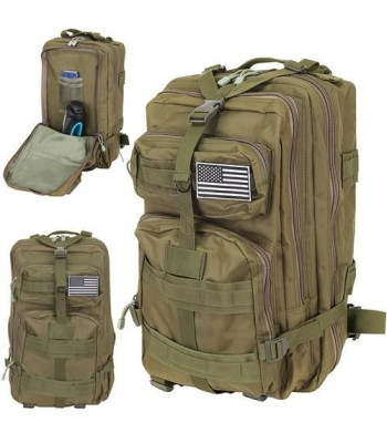 Militārā mugursoma zaļā krāsā 38 l