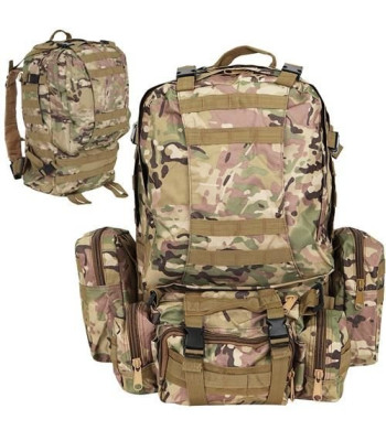 Militārā mugursoma moro, HQ, 45 l