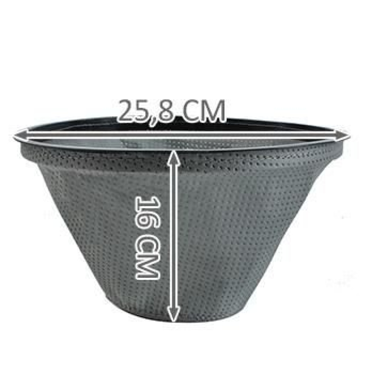Materiāla filtrs putekļsūcējiem 10l/15l